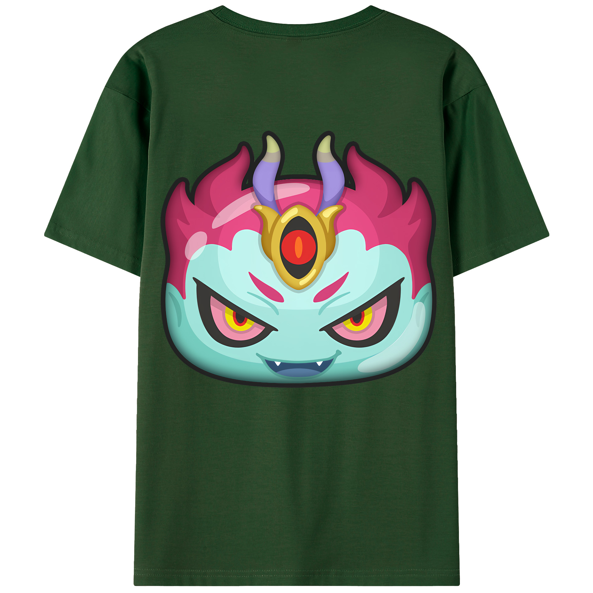 （画像用） 妖怪ウォッチ Yo-kai Watch 綿100％半袖Tシャツ（背面プリント）